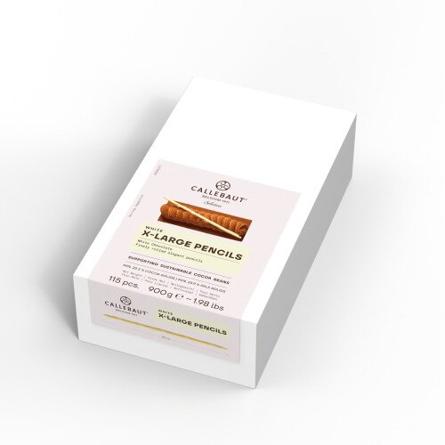Callebaut White Chocolate X-Large Pencils 900g